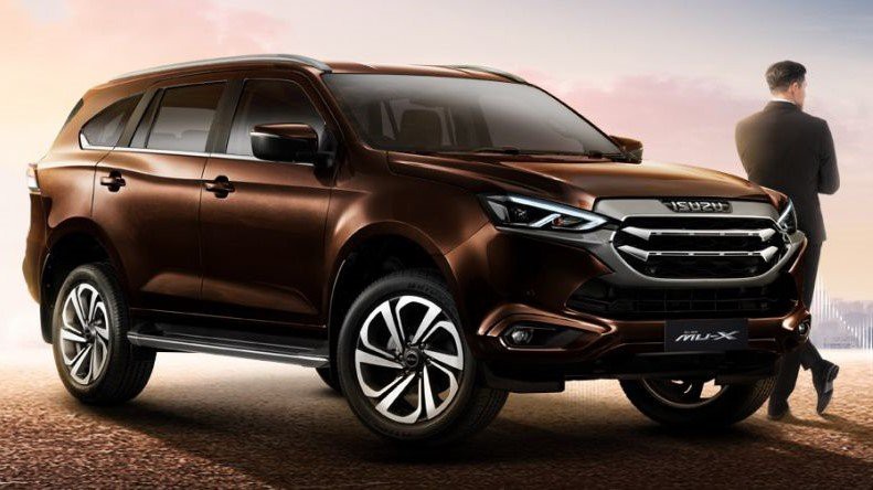 Thiết kế đầu xe Isuzu mu-X 2021 1