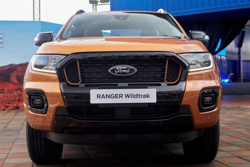 Thiết kế đầu xe Ford Ranger 2021 1