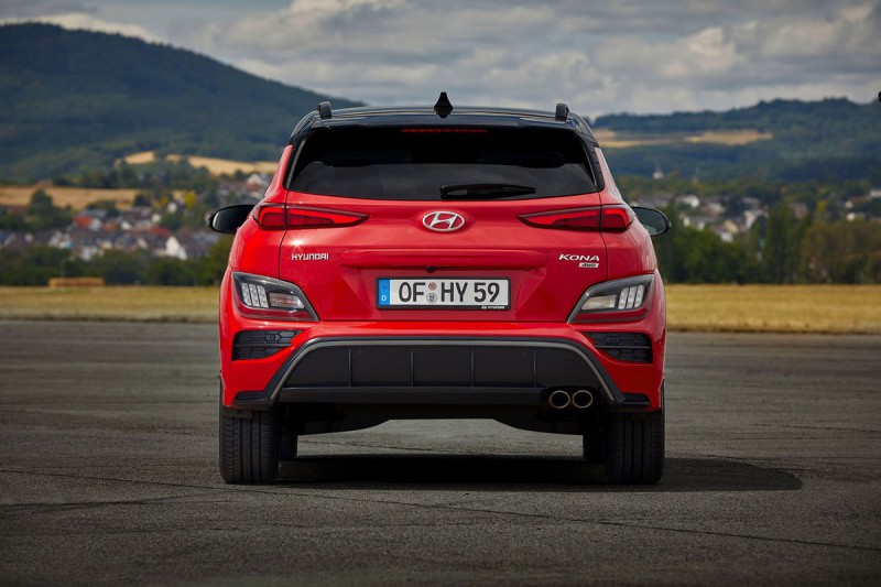 Ảnh Đuôi xe Hyundai Kona 2021