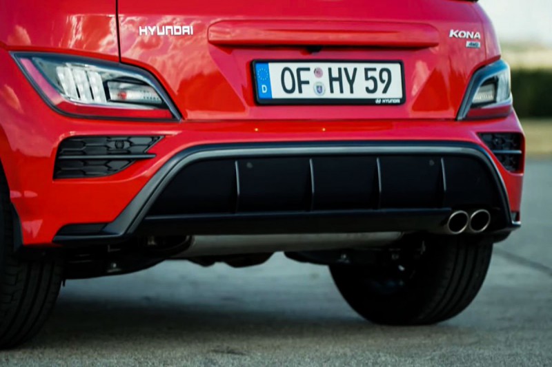 Ảnh Cản sau xe Hyundai Kona 2021