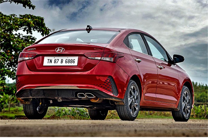 Ảnh Đuôi xe Hyundai Accent 2021 