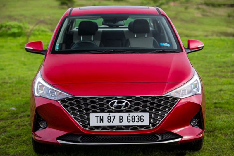 Ảnh đầu xe Hyundai Accent 2021 a1