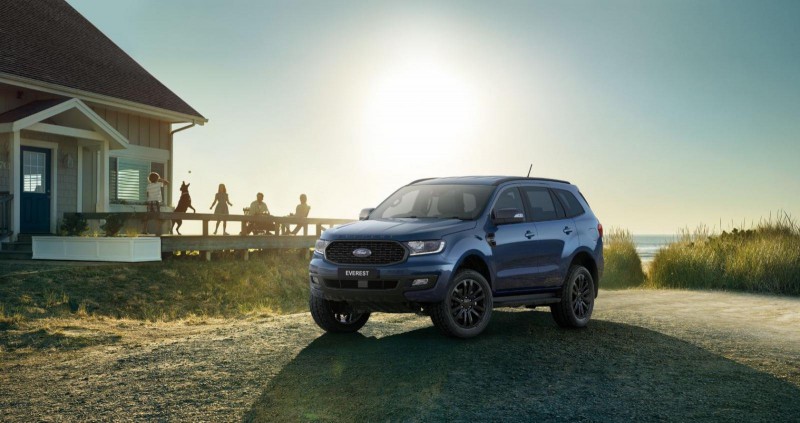 Các biến thể mới của Ford Everest 2021 tích hợp công nghệ hiện đại.