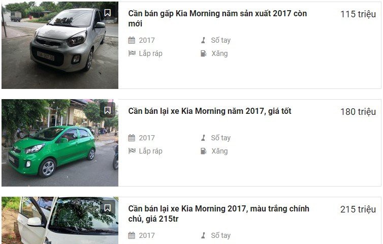 Mua Kia Morning 2017 cũ cần lưu ý điều gì?1