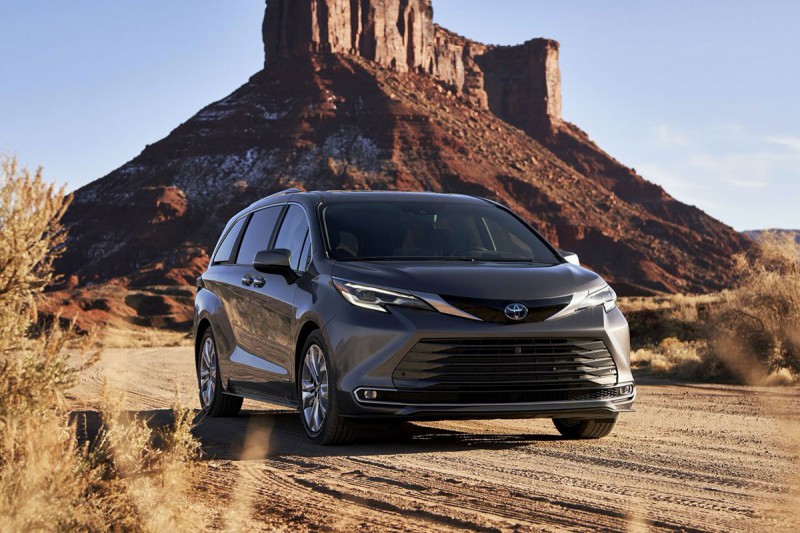 Ảnh An toàn xe Toyota Sienna 2021