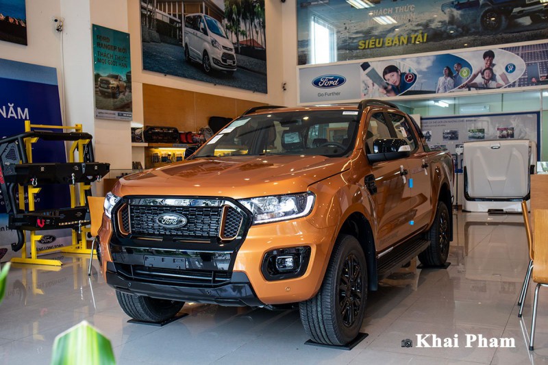 Ảnh trước xe Ford Ranger Wildtrak 2021