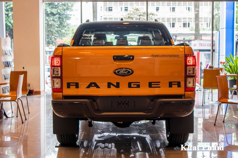 Ảnh Đuôi xe Ford Ranger Wildtrak 2021