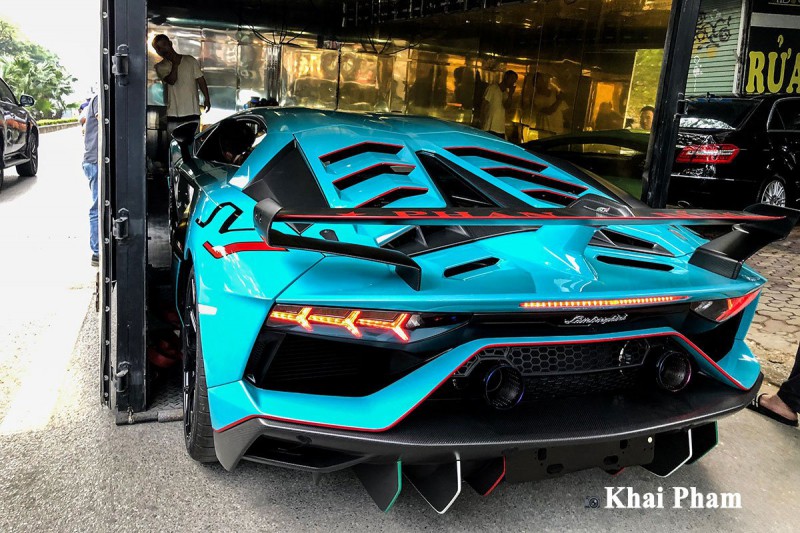 Lamborghini Aventador SVJ đầu tiên về Việt Nam tái xuất, gầm rú đường phố với 2 chi tiết mới  a7