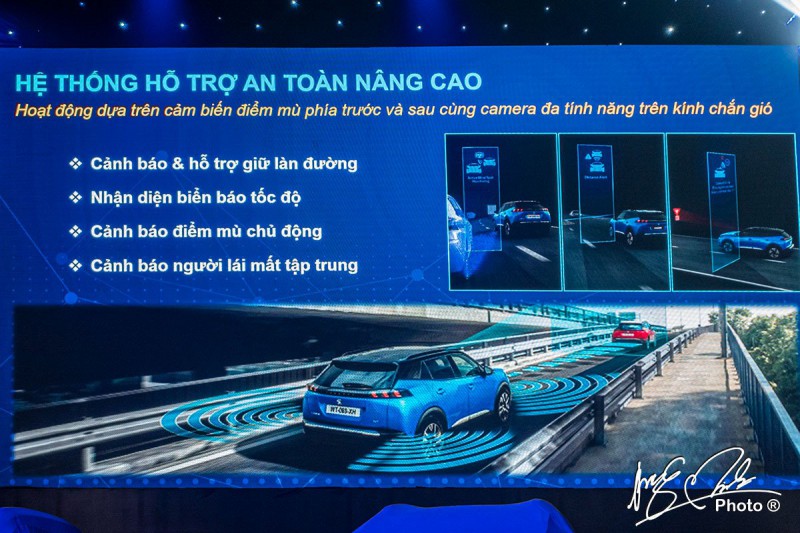 Hệ thống an toàn trên Peugeot 2008 2021.