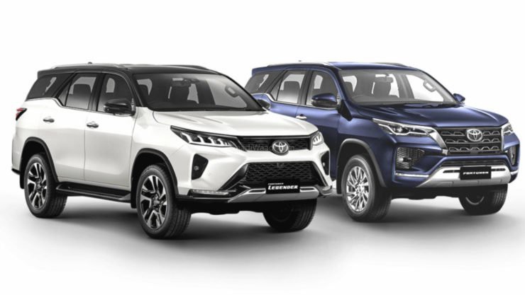 Toyota Fortuner 2021 facelift lộ biến thể trước ngày ra mắt.