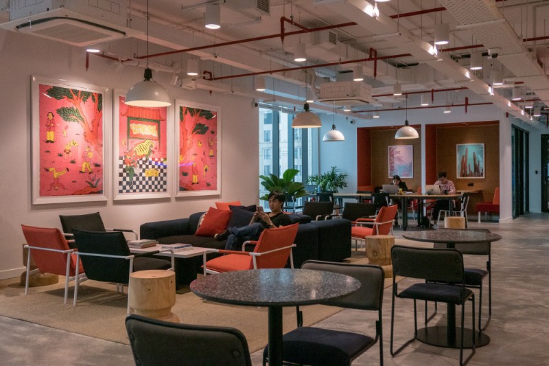 Văn phòng WeWork tại quận 4, TP.HCM - Ảnh: Bảo Zoãn