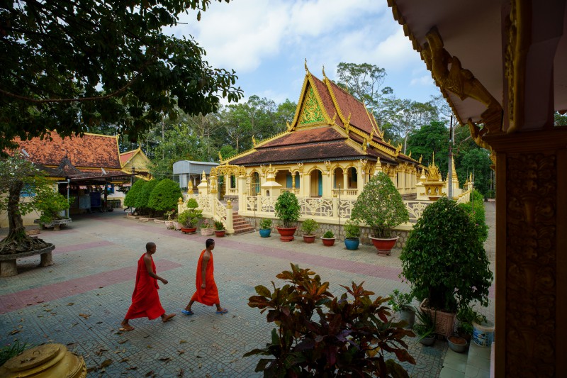 Chùa Âng - ngôi chùa Khmer cổ nhất tại Trà Vinh (Ảnh: Bảo Zoãn/Tạp chí Nhà Quản Lý)