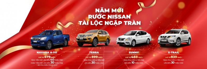 Nissan Việt Nam khuyến mãi nhân dịp Tết Nguyên Đán 2020