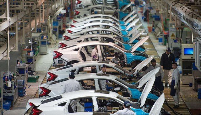 Bên trong nhà máy sản xuất ô tô Honda tại Trung Quốc