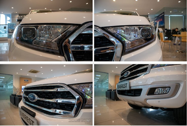 Cụm đèn pha Bi-LED trên Ford Everest 2020