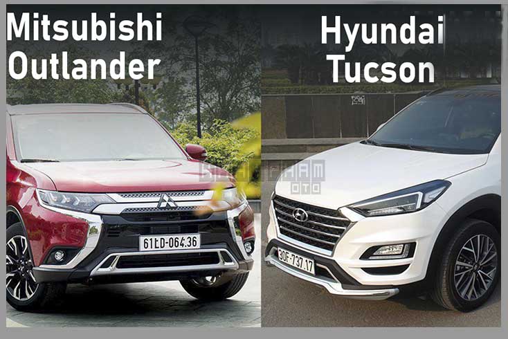 So sánh xe Mitsubishi Outlander 2020 và Hyundai Tucson 2020: Hai mẫu CUV rẻ nhất phân khúc