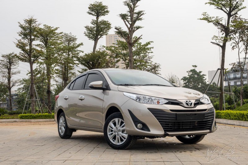 Toyota Vios mới được nâng cấp tại Việt Nam. (Ảnh: Ngô Minh)