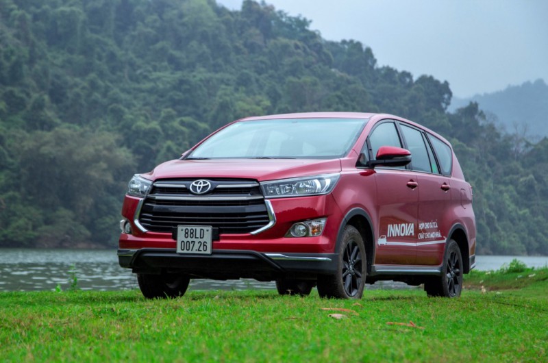 Toyota Innova góp mặt trong top 10 xe bán chạy tháng 2. (Ảnh: Toyota Việt Nam)