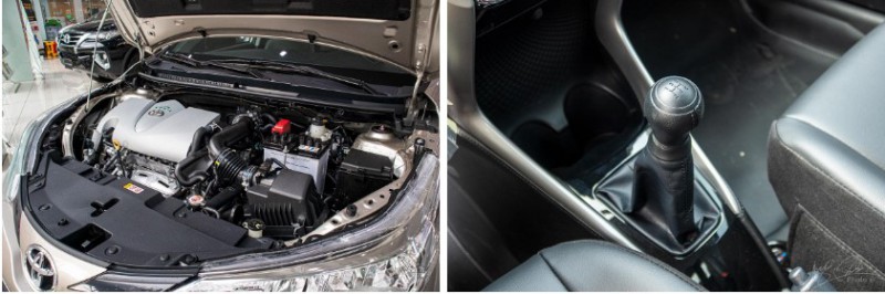 Hệ thống phanh trên Toyota Vios 2020 phiên bản 1.5E MT sử dụng toàn bộ bằng phanh đĩa giúp xe an toàn hơn.