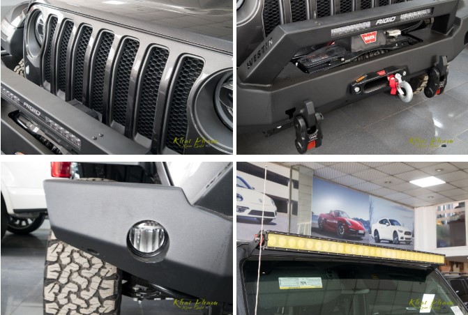 Bộ ảnh chi tiết xe Jeep Wrangler Rubicon 2020 có giá ngang Toyota Land Cruiser tại Việt Nam