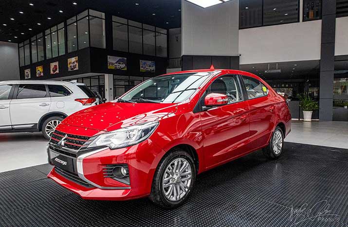 Mitsubishi Attrage 2020 mới ra mắt Việt Nam.