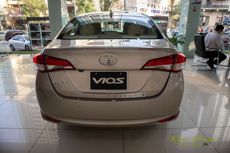 Toyota Vios 2020 vẫn trung tính thường thấy.