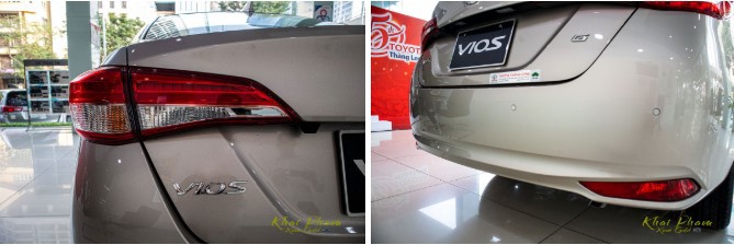 Toyota Vios 2020 vẫn trung tính thường thấy.