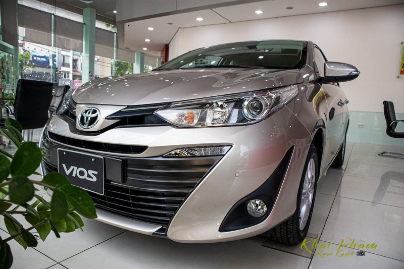 Toyota Vios 2020 vẫn trung tính thường thấy.