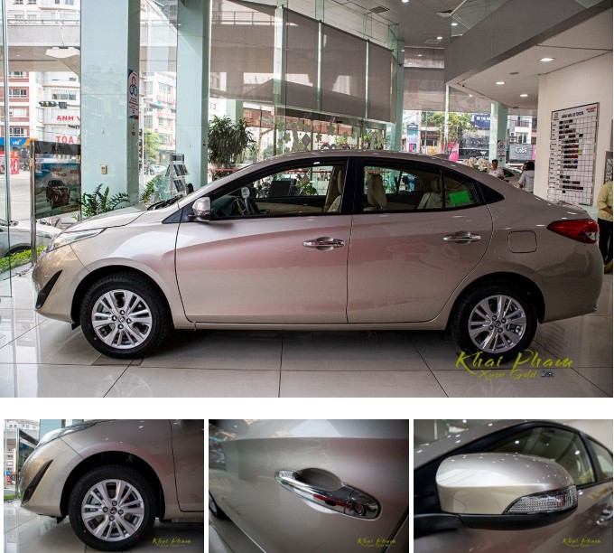 Toyota Vios 2020 vẫn trung tính thường thấy.