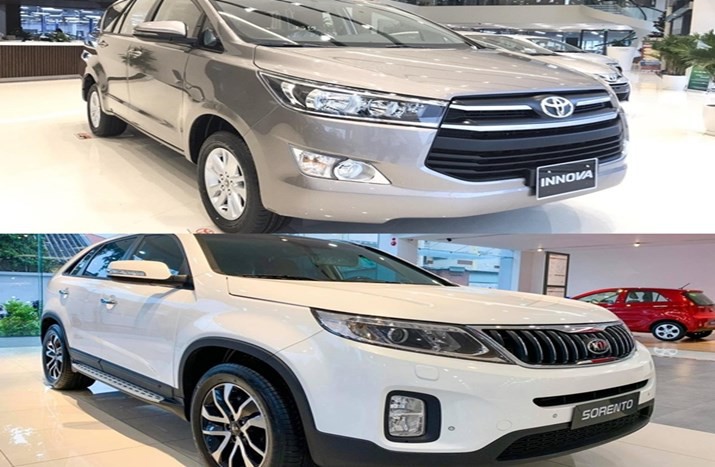 So sánh xe Toyota Innova 2020 và Kia Sorento 2020: Gần 800 triệu, chọn MPV hay SUV?