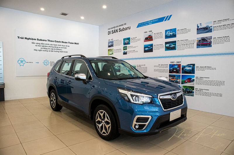 Subaru Forester khuyến mãi 165 triệu đồng trong tháng 4.