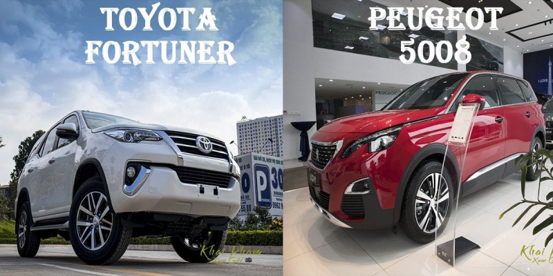 Peugeot 5008 có lựa chọn giá rẻ để đấu Toyota Fortuner tại Việt Nam.