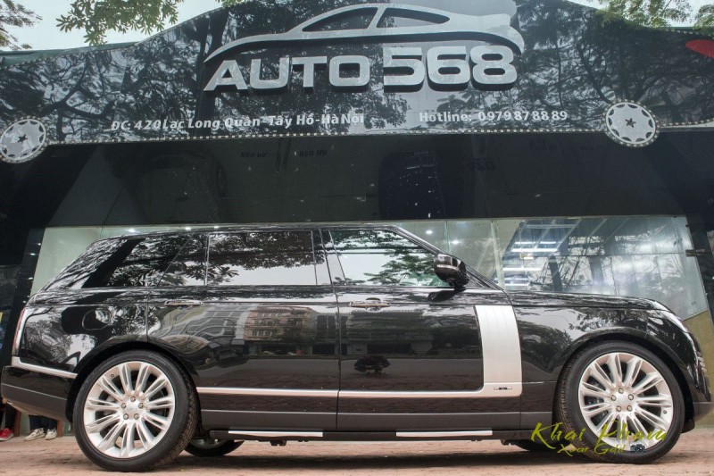 Range Rover Autobiography LWB là phiên bản trục cơ sở dài.