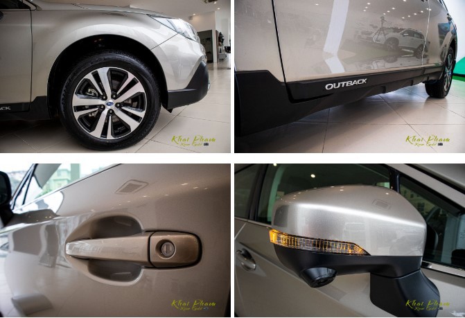 Thân xe Subaru Outback 2020.