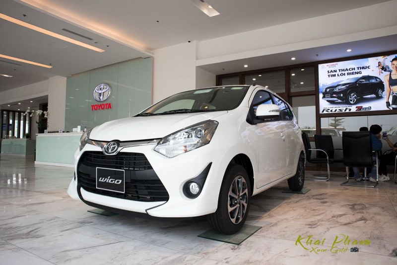 Toyota Wigo có 6 tuỳ chọn màu sắc.