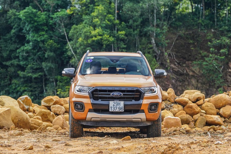 Ford Ranger là mẫu bán tải duy nhất lọt top xe bán chạy. (Ảnh: Ngô Minh)