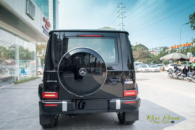 Mercedes-AMG G63 2020 mang phong cách "nhà binh".