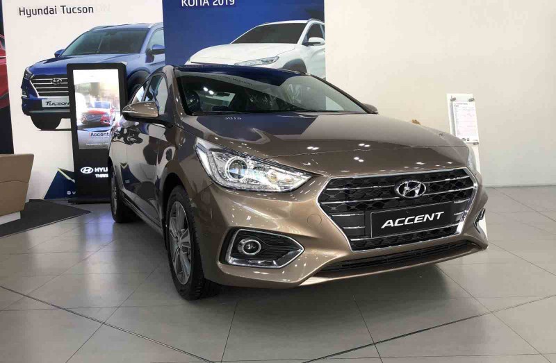 Hyundai Accent 2020 có giá từ 462 – 542 triệu đồng