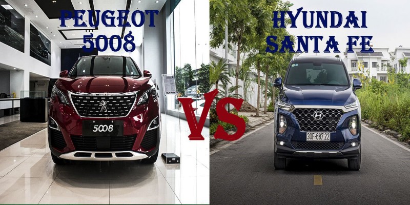 Peugeot 5008 và Hyundai Santa Fe 2020: Cuộc chiến xe Pháp - Hàn.