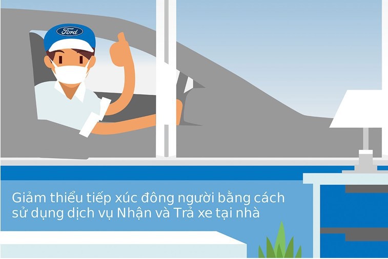 Giao nhận xe tận nhà miễn phí & Sửa chữa lưu động 