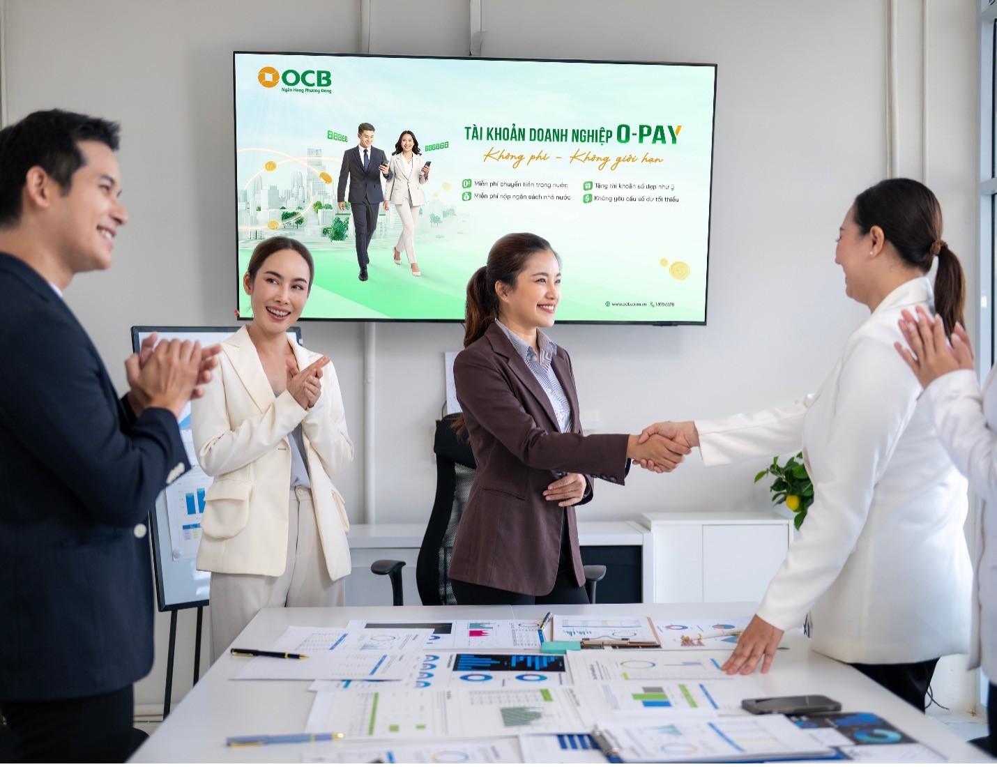 O-PAY miễn phí loạt giao dịch tài chính của doanh nghiệp