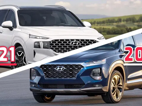 Hyundai Santa Fe 2021 facelift mới có gì hấp dẫn, đáng xuống tiền?