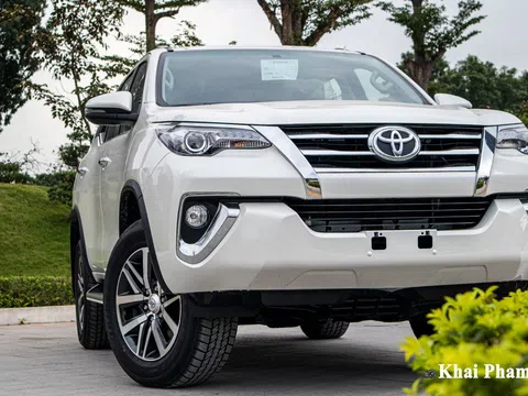 Vay mua xe Toyota Fortuner 2020 trả góp: Lãi suất từ 6,49%/năm