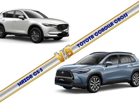 So sánh xe Toyota Corolla Cross 2020 và Mazda CX-5 2020: "Tân binh" hay "lão làng"