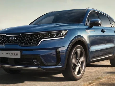 Kia Sorento 2022 Plug-In Hybrid tiết lộ sức mạnh 261 mã lực