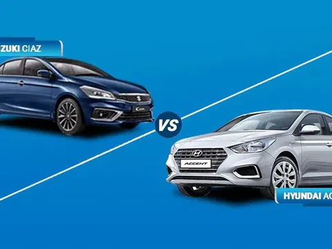 [Infographic] Trong tầm giá 600 triệu, mua Suzuki Ciaz 2020 hay Hyundai Accent 2020?