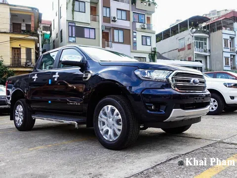 Ford Ranger Limited tại Việt Nam có "bộ mặt" mới, giá không đổi