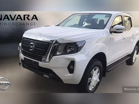 Nissan Navara 2021 facelift hiện hình