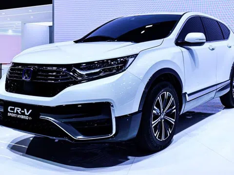 Honda CR-V bổ sung thêm bản hybrid sạc điện