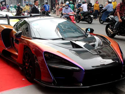 McLaren Senna của đại gia Hoàng Kim Khánh lộ diện trong ngày sinh nhật vợ